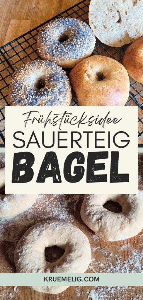 Frühstücksidee: Sauerteig Bagels