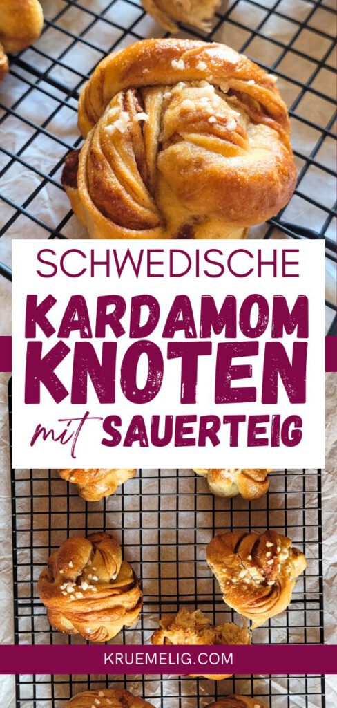 Schwedische Kardamom Sauerteig Knoten