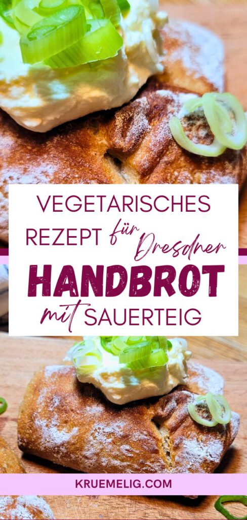 
Vegetarisches Rezept für Dresdner Handbrot mit Sauerteig