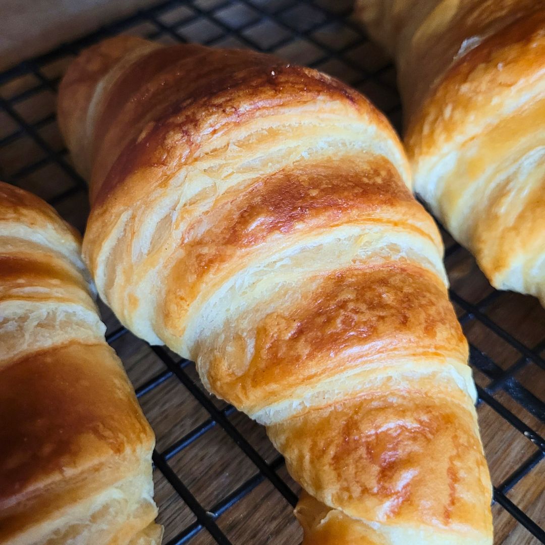 Simple Recipe for Sourdough Croissants: Danish Pastry Dough - KRÜMELIG