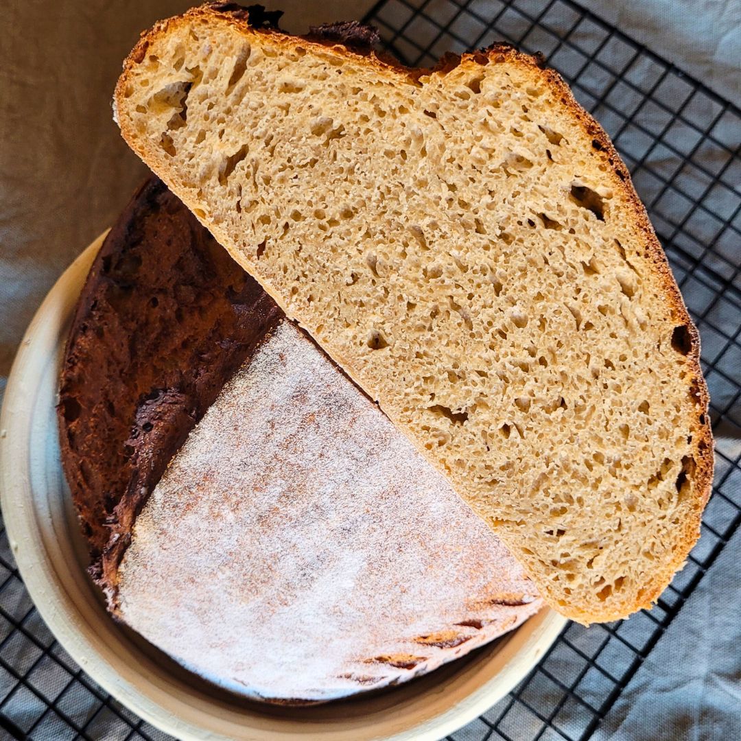 Einkornbrot mit Sauerteig