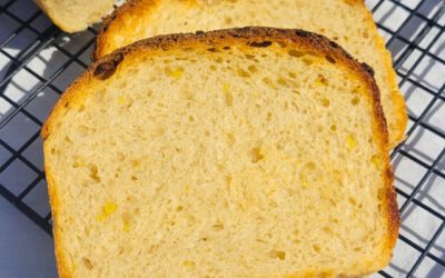 Soft Sourdough Sandwich Bread with Potato