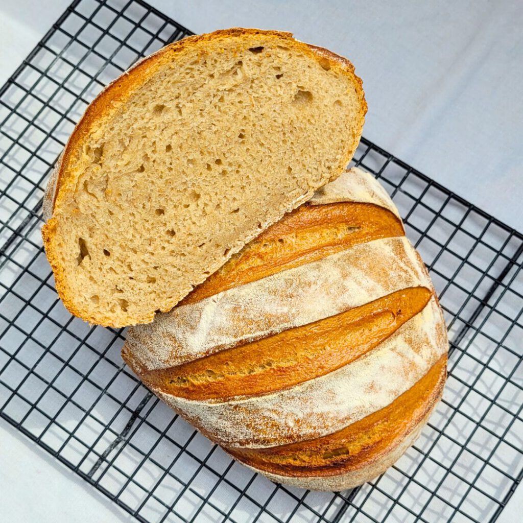 Joghurtkruste ohne Topf gebacken