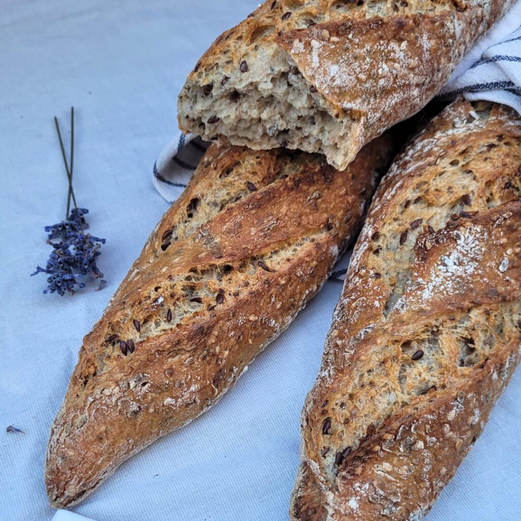 Körner Baguettes frisch aus dem Ofen