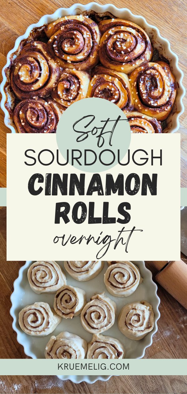 Swedish cinnamon rolls with sourdough