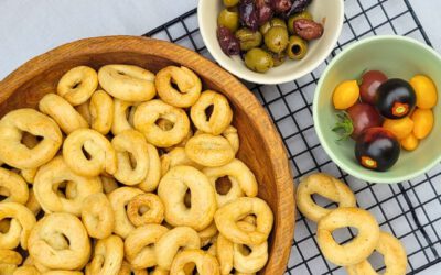 Taralli Pugliesi – Italienisches Knabbergebäck mit Sauerteigresten