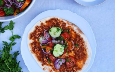 Das beste Rezept für Vegetarisches Lahmacun mit Sauerteig