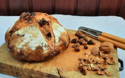 Herbstliches Feigen Walnuss Brot mit Sauerteig