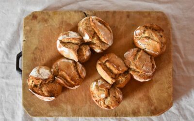 Pfennigmuckerl – Bayerische Roggenbrötchen mit Sauerteig