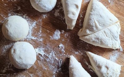 Einfaches Grundrezept für süßes Sauerteig Gebäck