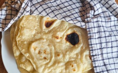 Schnelle Tortilla Wraps mit Sauerteig selber machen